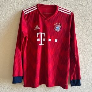 2018-19 Bayern Munich Long Sleeve Home Adidas Medium